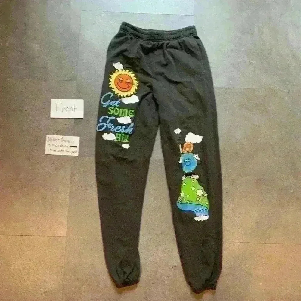 PACSUN Graphic Joggers Size Small Like New